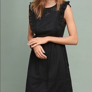 Anthropologie Lenon Black Dress